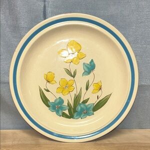 Vintage Andre Ponche 12 " serving  Plate JI Stonecrest Charm #203  Korea